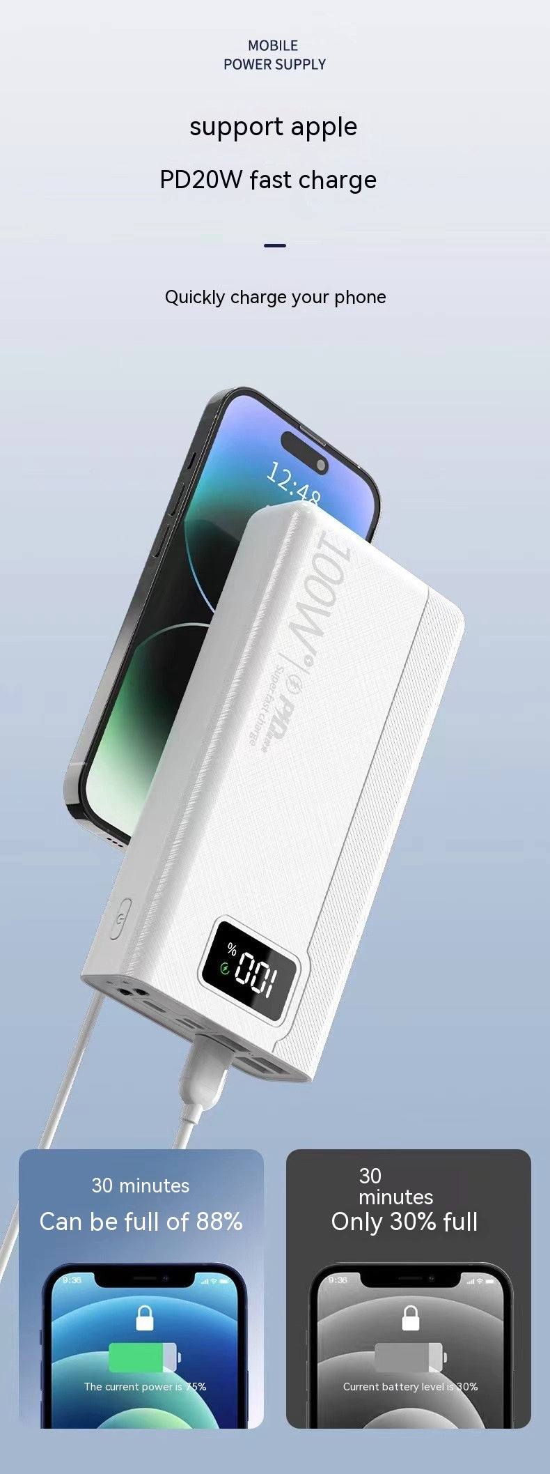 Banque d'électricité à grande capacité