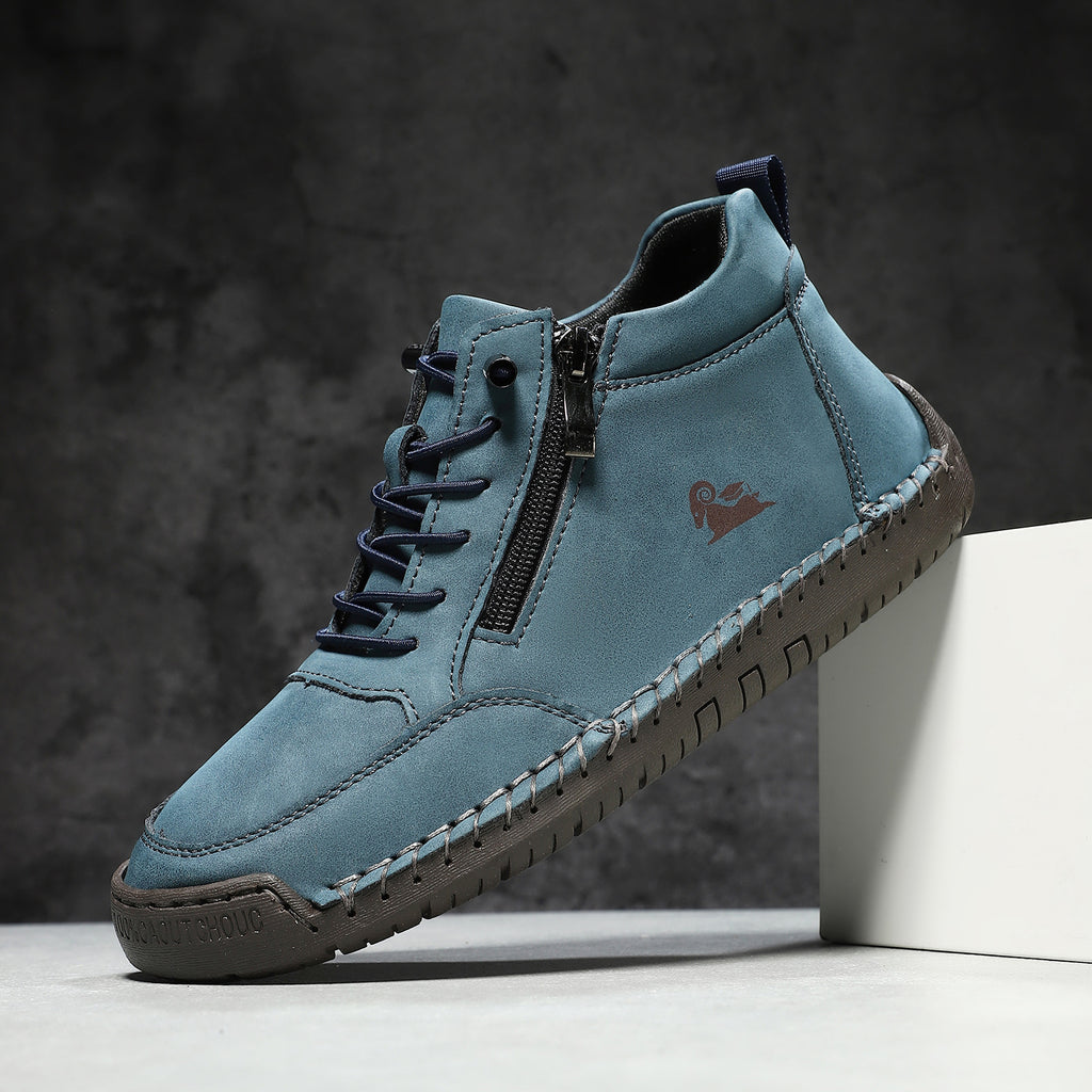 Chaussures femmes cousues à la main Soft Sole Plat Casual