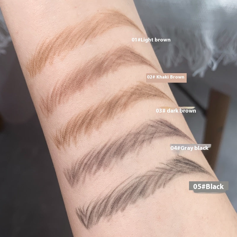 Petits baguettes en or Crayon de sourcils ultra fin Décoloration Résistante Naturelle Ultra-fine