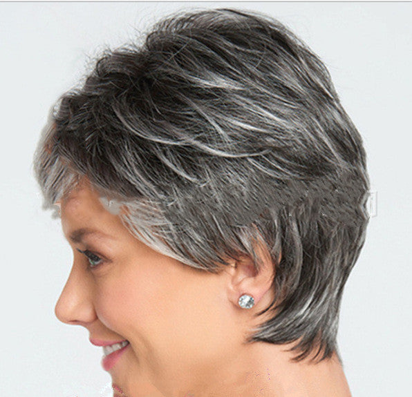 Perruque à cheveux courts