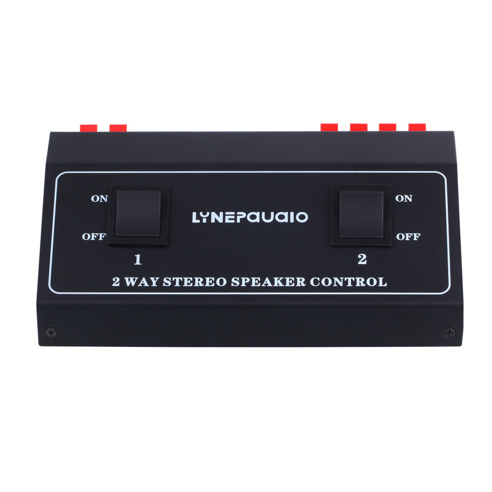 Un commutateur de signal audio sur deux