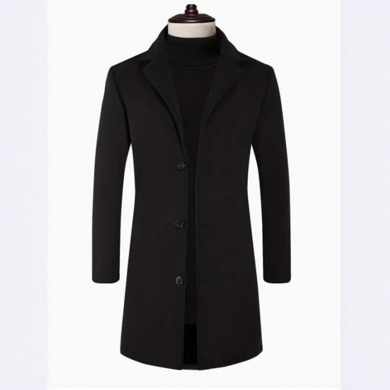 Men's Loose and Confortable Trench Coat