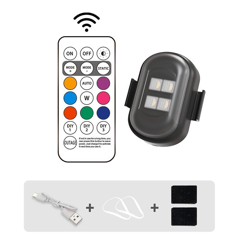 Avertissement de moto Light Cruise Light Led Wireless Remote Control Strobe Light
