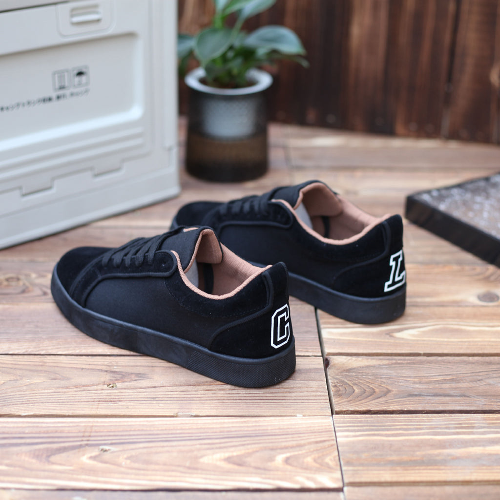 Rouge fond hommes sneakers toile de sport respirable