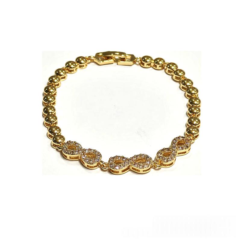 Chic Minimalist Copper-Plated Bracelet for Women