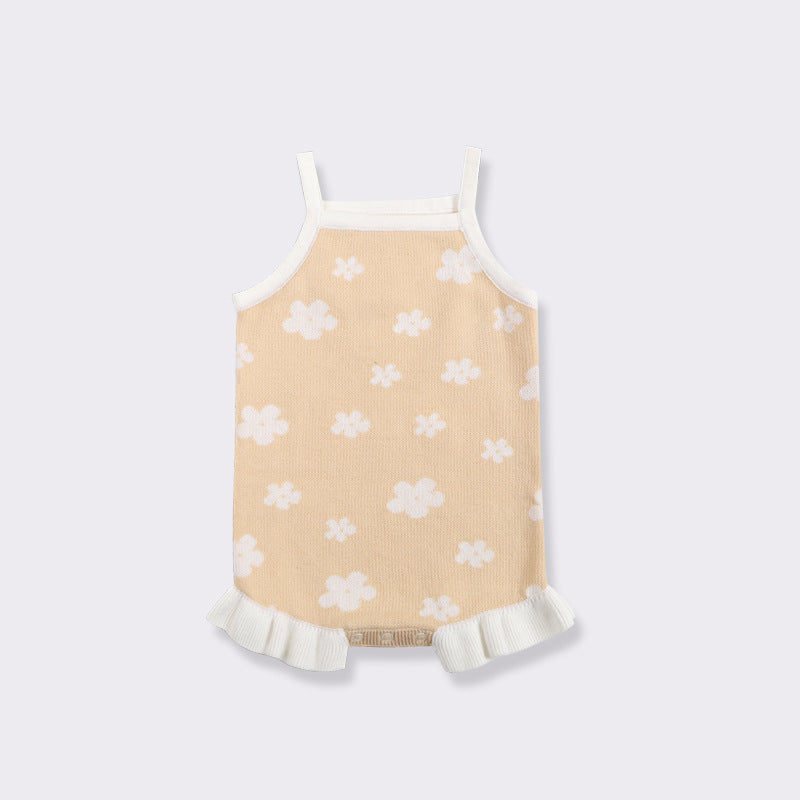 Bracelet en laine tricotée bébé Romper