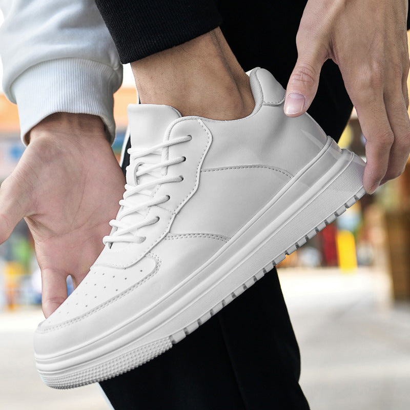 Hommes Casual style coréen Bas-top Blanc Sneakers