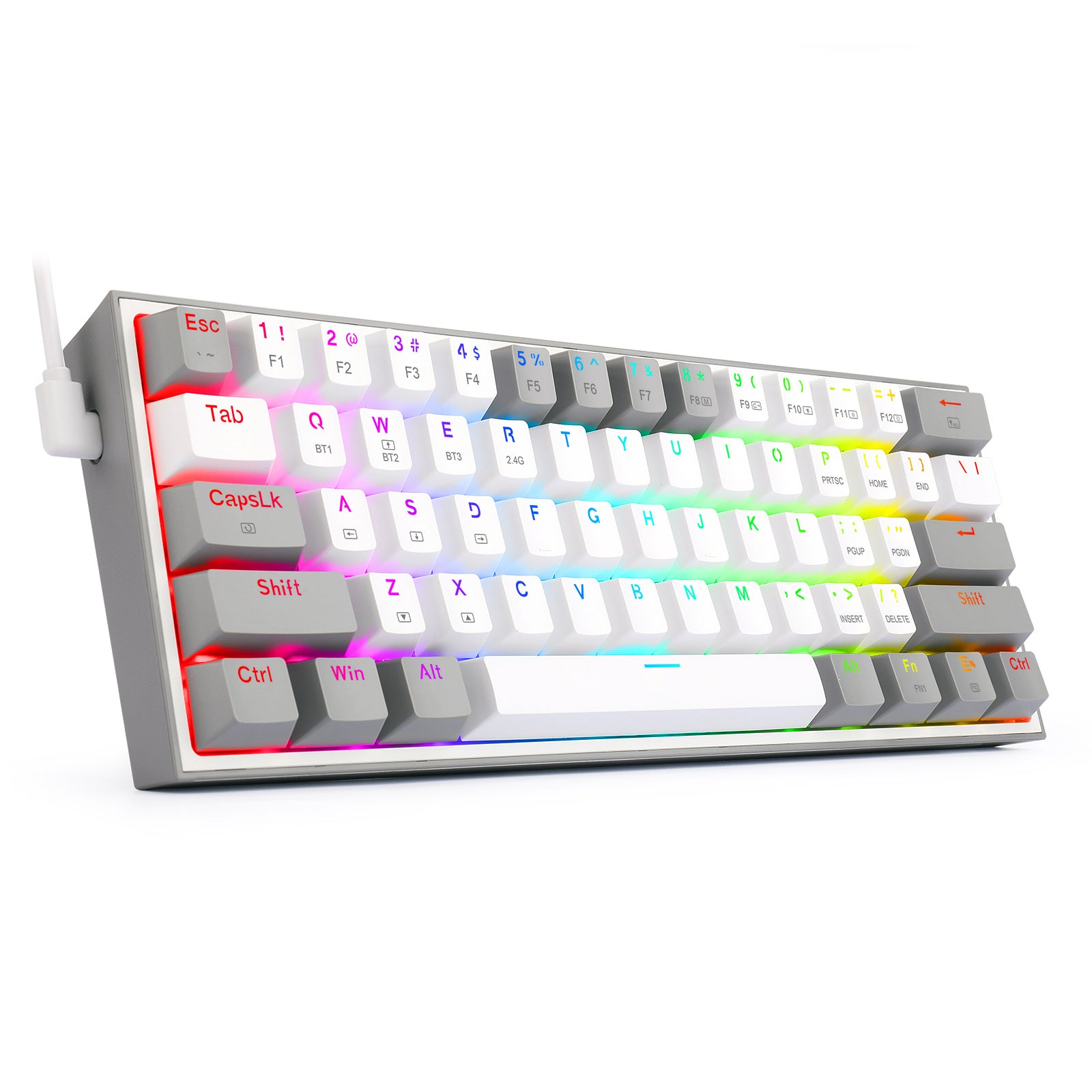 Clavier sans fil Bluetooth 61 Clé mécanique d'ordinateur
