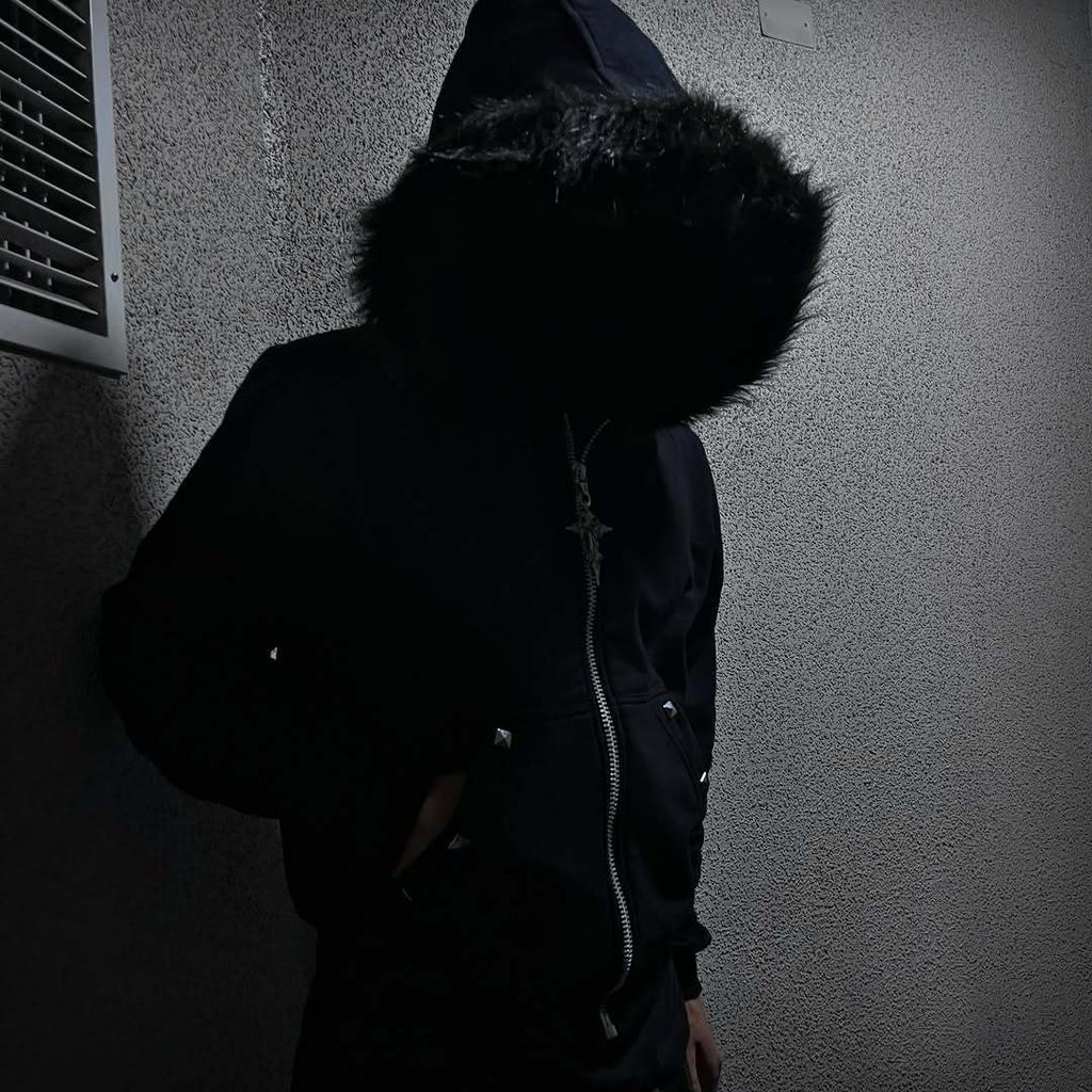 Chemise à capuche à manches longues