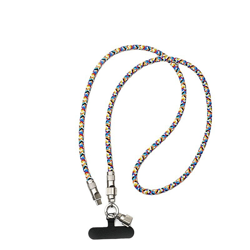 Tissage anti-perte Fil de charge Téléphone portable Lanyard