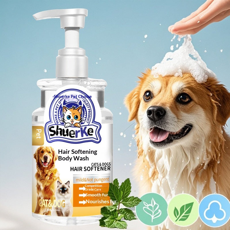 Antibacterial and Deodorizing Pet Shampoo for Cats and Dogs