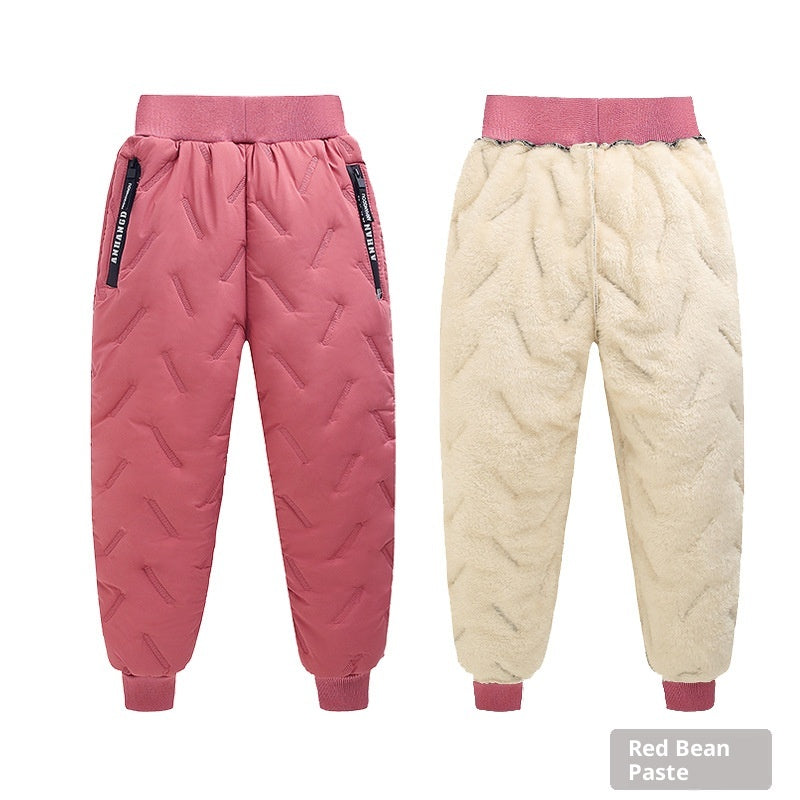 Enfants Vêtements d'extérieur Hiver Imperméable à l'eau Imperméable à froid Pantalons d'entretien chaud