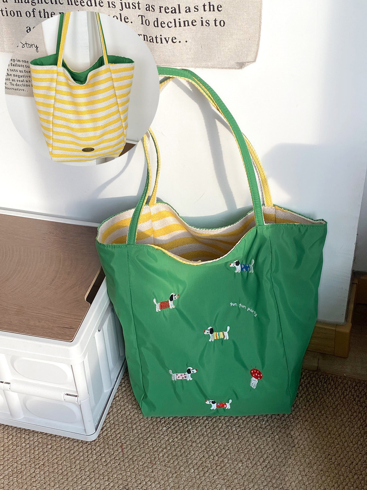 Dopamine double-soudage simple sac pour les femmes