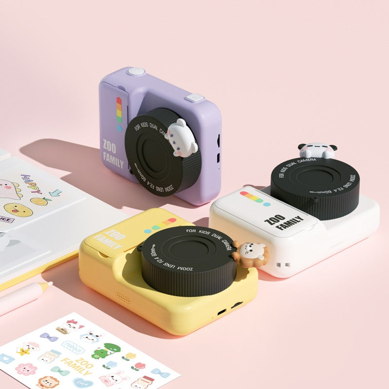 Caméra d'impression numérique Mini pour enfants