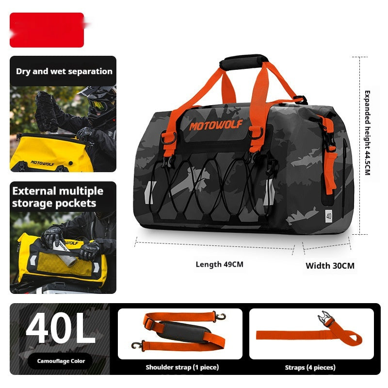 Sac à dos de randonnée longue distance en moto de grande capacité