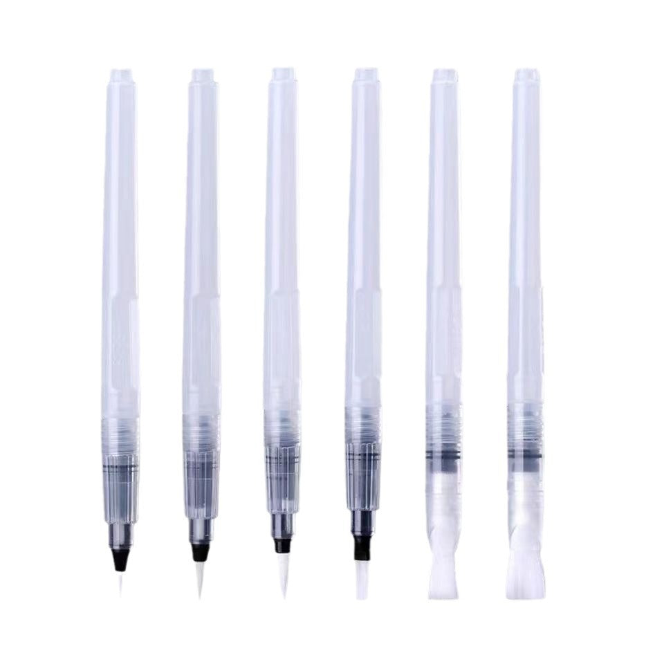 Stylo de fontaine Stylo d'aquarelle solide Pointé Soft Wool Hook Line