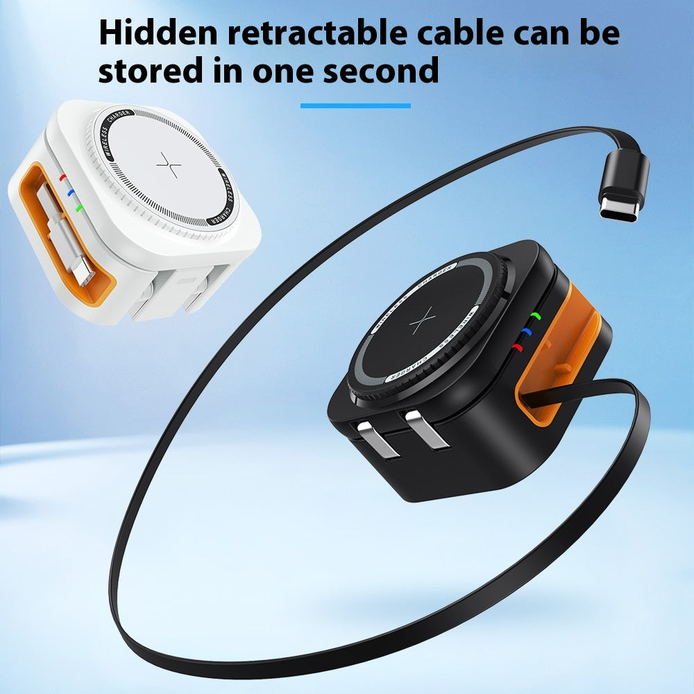 Magasafe Magnetic Phone Holder Chargeur sans fil de bureau trois en un