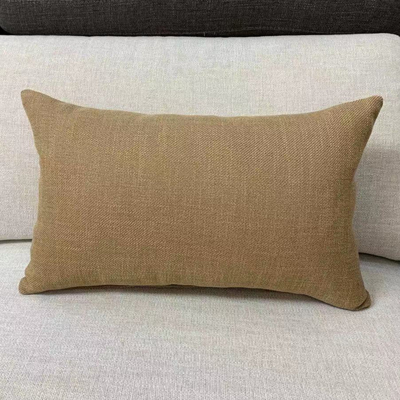 Coussin pour oreillers de bureau en couleur unie
