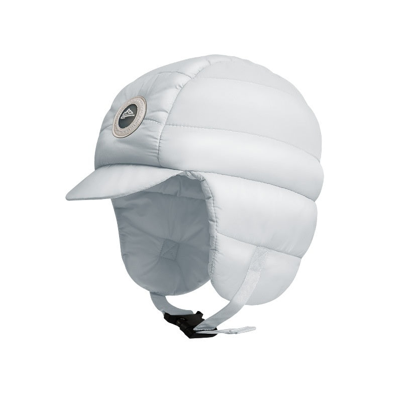 Chapeau en peluche Down pour femmes Cyclisme Windproof Waterproof Protection des oreilles Chapeaux de mode chauds Gagner