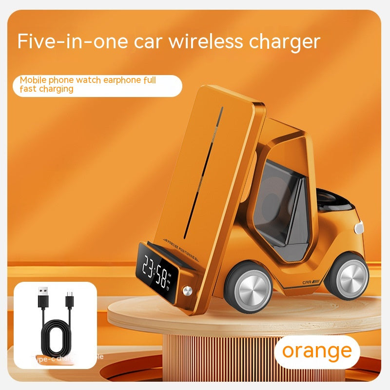 15W Bracket de recharge rapide d'appareils sans fil à trois en un