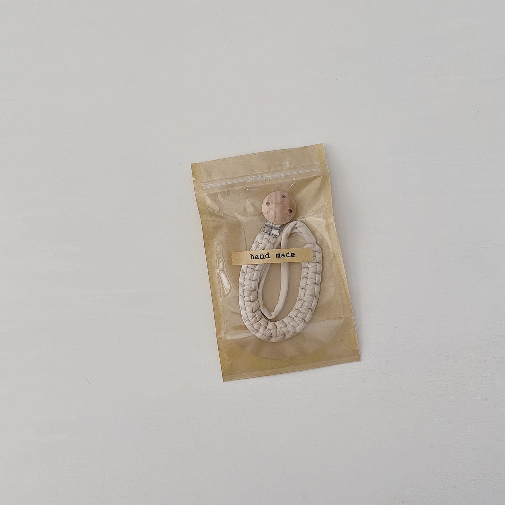 Accessoires d'encolure fabriqués à la main Pacifier Clip Anti-goutte Longueur de fourche