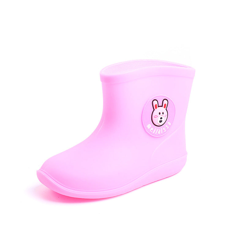 Bottes de pluie pour enfants Courte antidérapante
