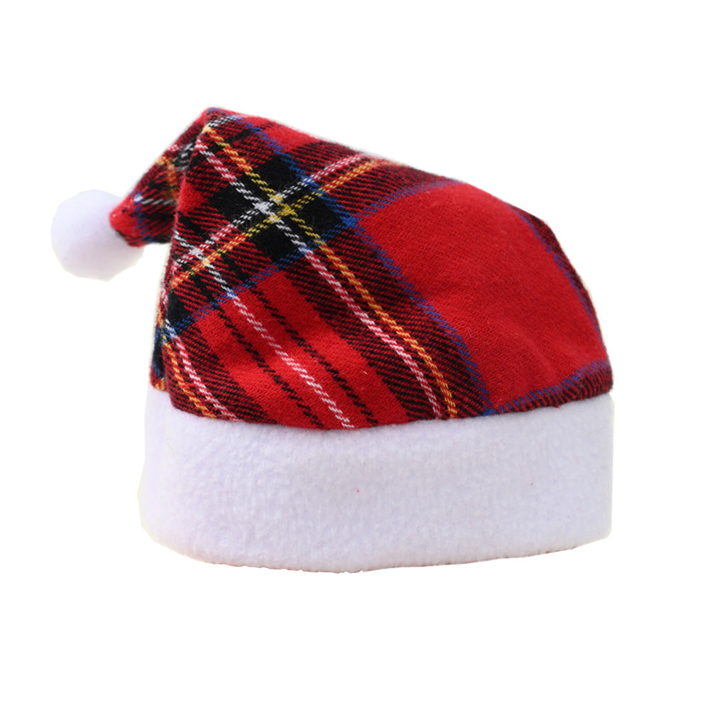 Chapeau de Noël multicolore