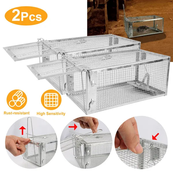 2 Pcs Humane Mouse Trap