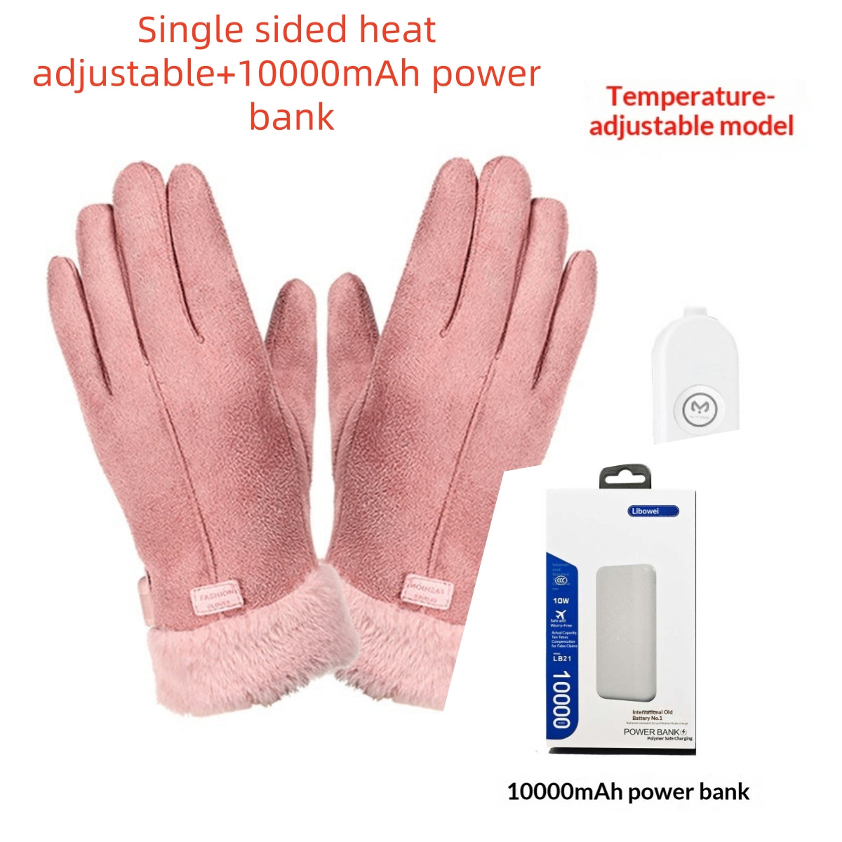 Power Bank avec affichage de lumière amovible par câble Alimentation Grande capacité Chargement rapide