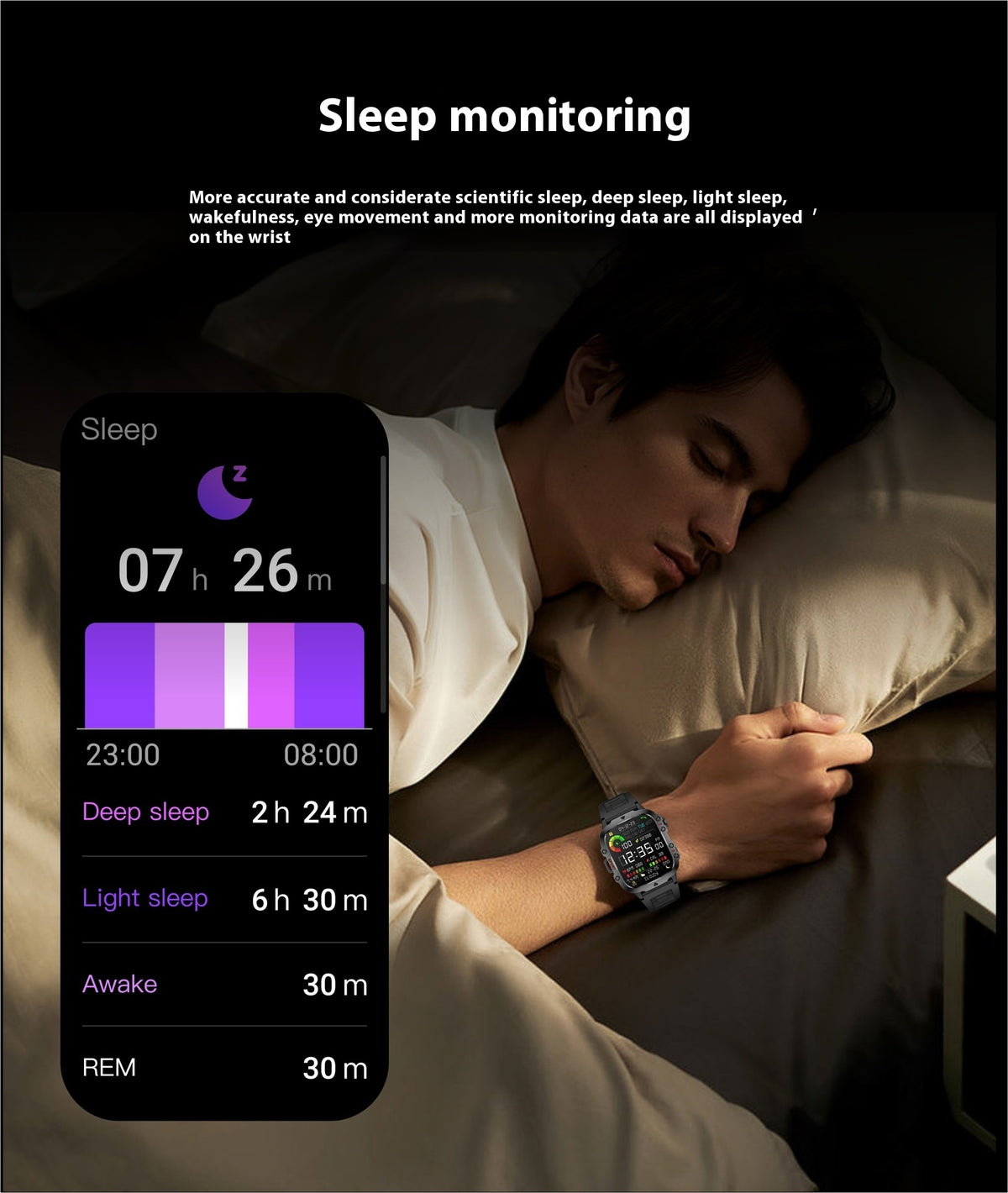 Montre d'appel Bluetooth sport en plein air