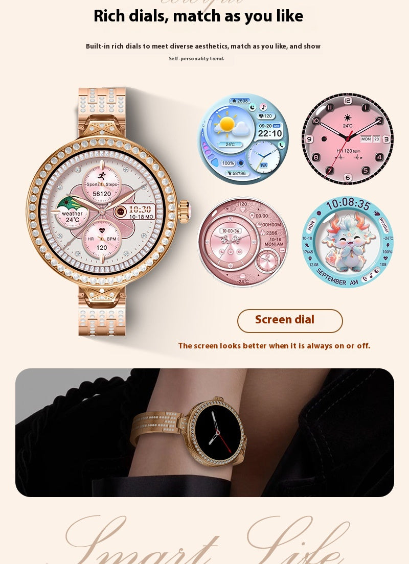 Surveillance de la santé Sports Record Women's Smart Watch
