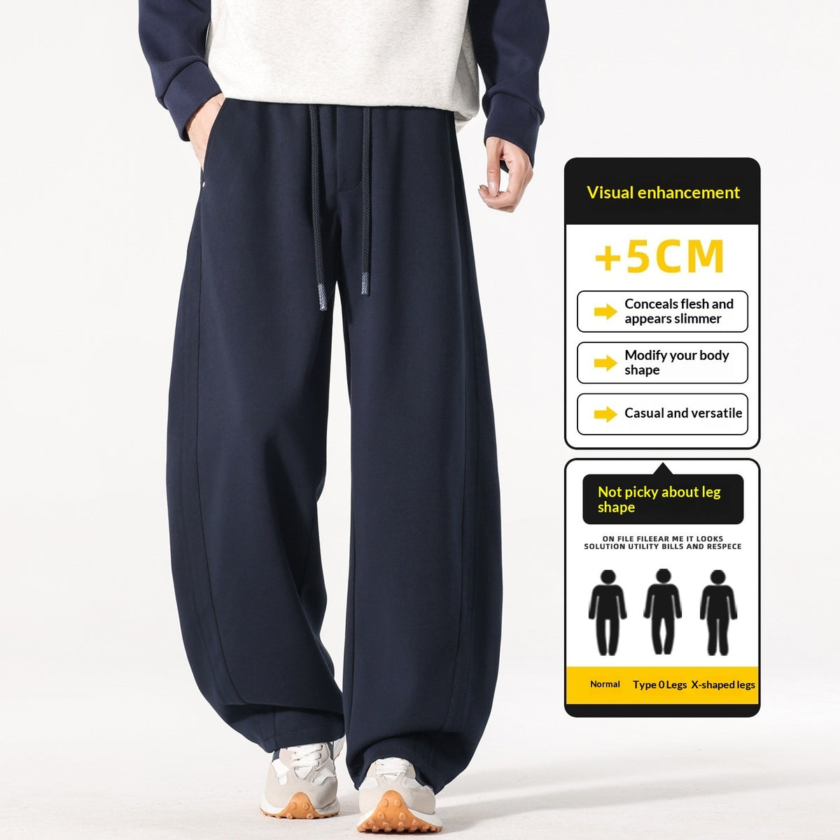 Automne et hiver Arrivée tricoté Pantalon occasionnel pour les hommes