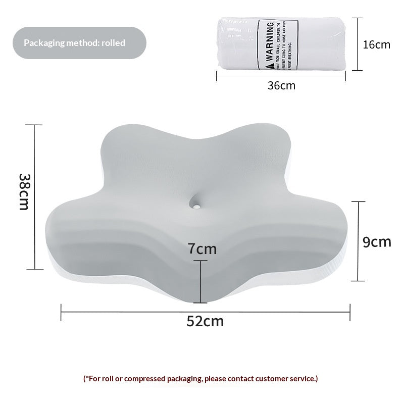 Mémoire Mousse Oreiller Core that Resists Sinking offre un support de pression zéro pour un meilleur sommeil