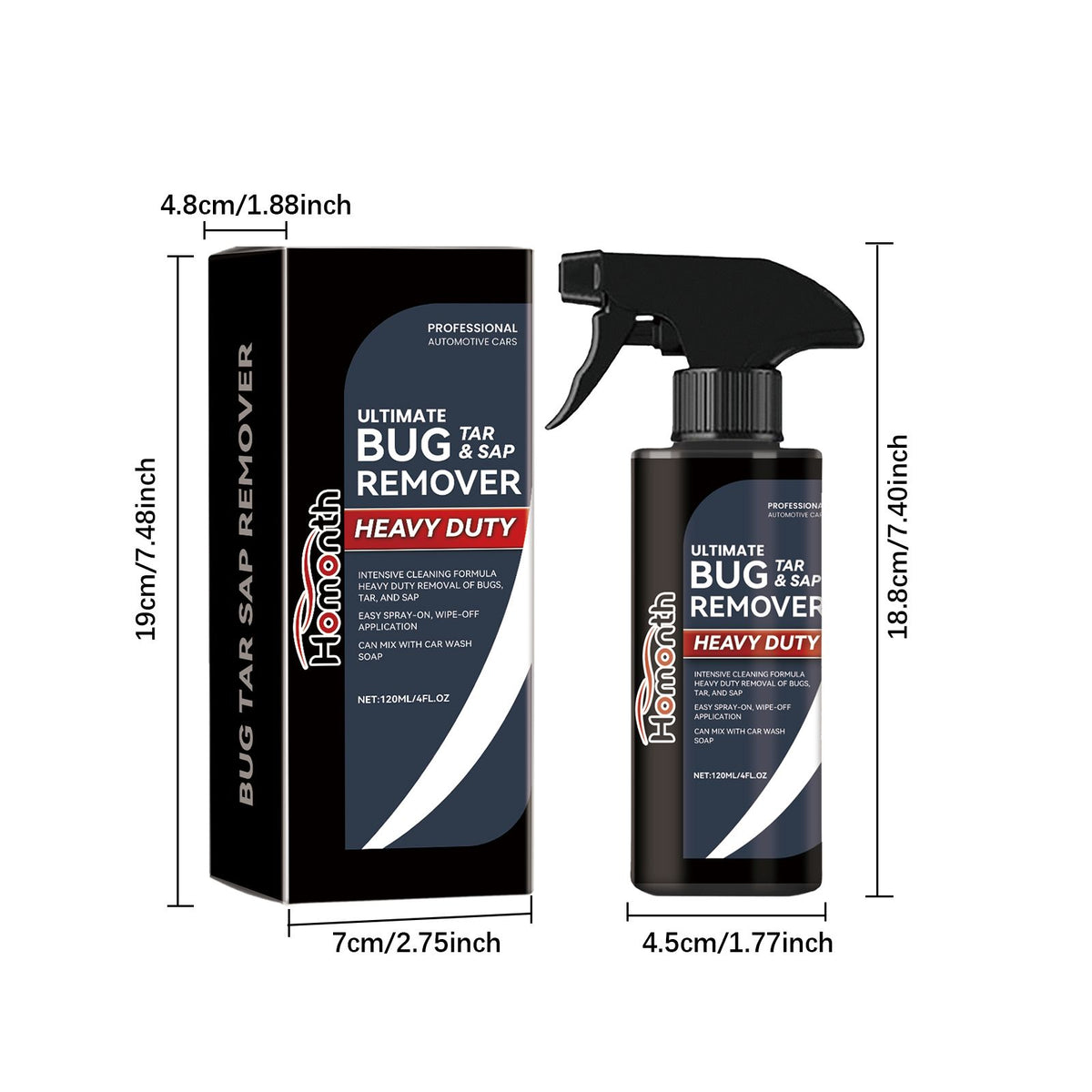 HOMONTH Automotive Exterior Cleaner Spray