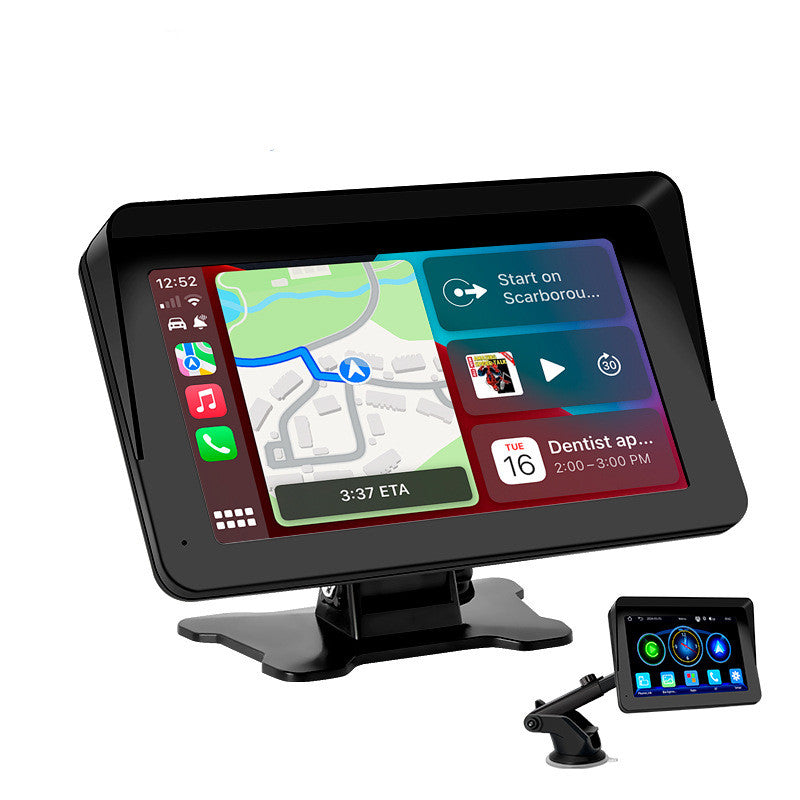 Voiture portable 7 pouces PND Lecteur de véhicule MP5 sans fil Carplay Smart Screen Reversing
