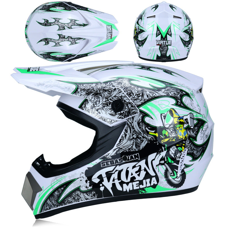 Casque hors route Moto Petit casque hors route