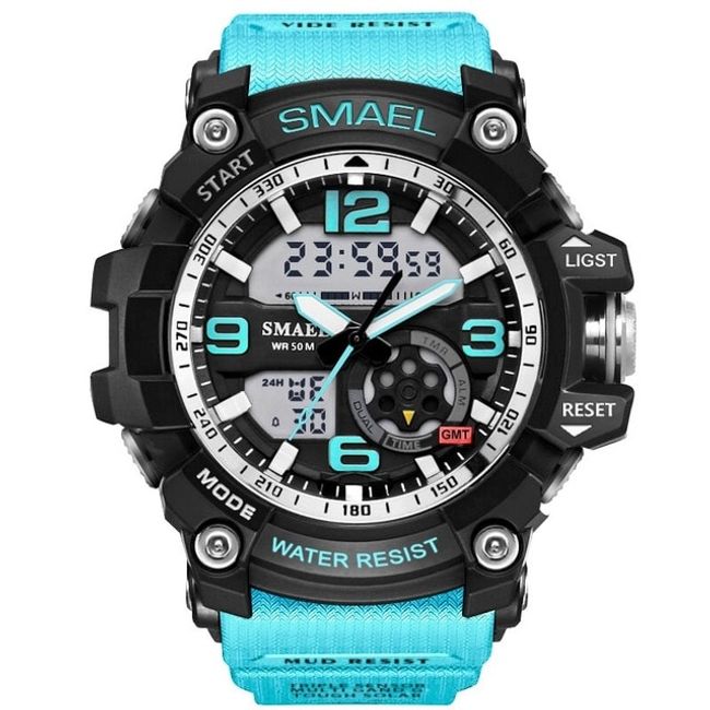 Montre électronique de course de sport en plein air tendance homme