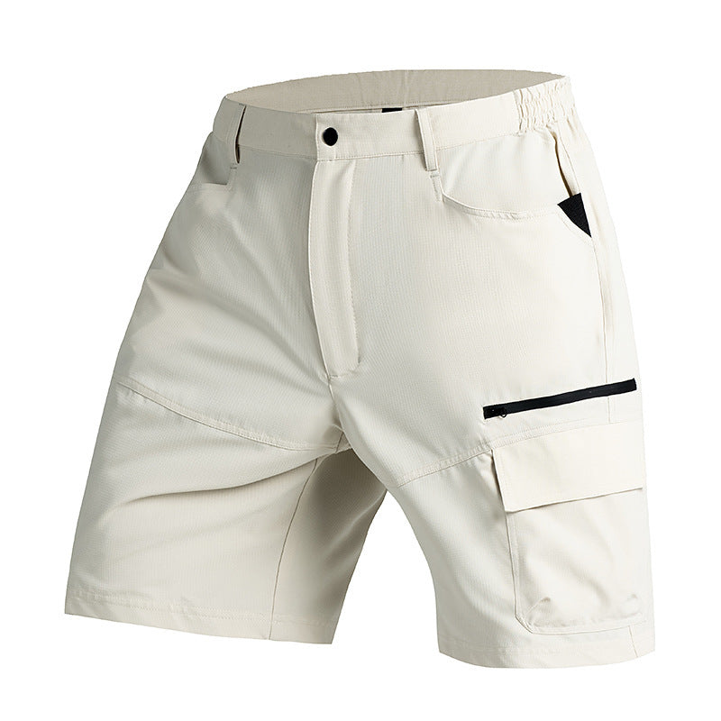 Short de travail sport respirant multi-poches pour hommes Quick-Dry Outdoor Running Casual Pantalons