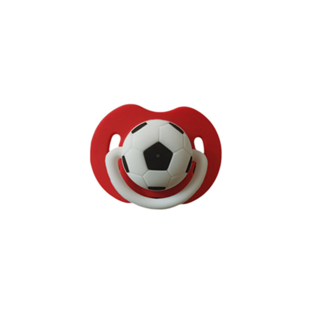 Baby Apaisant Bouthpiece Funny Silicone Pacifier avec Lip and Beard Design