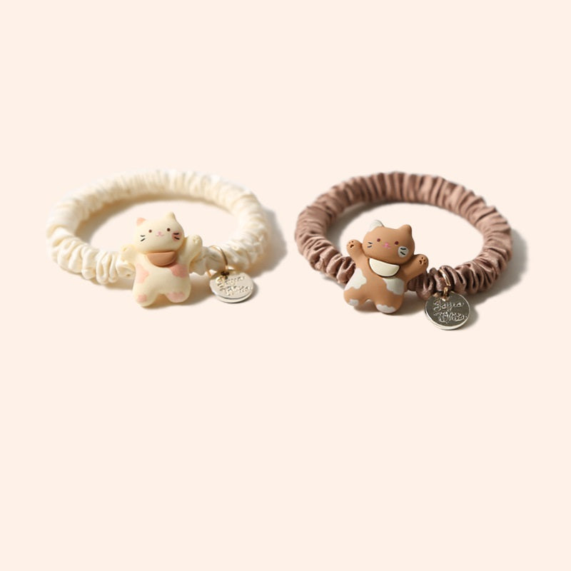 Mignon Kitty Grande Anneau de cheveux intestinal