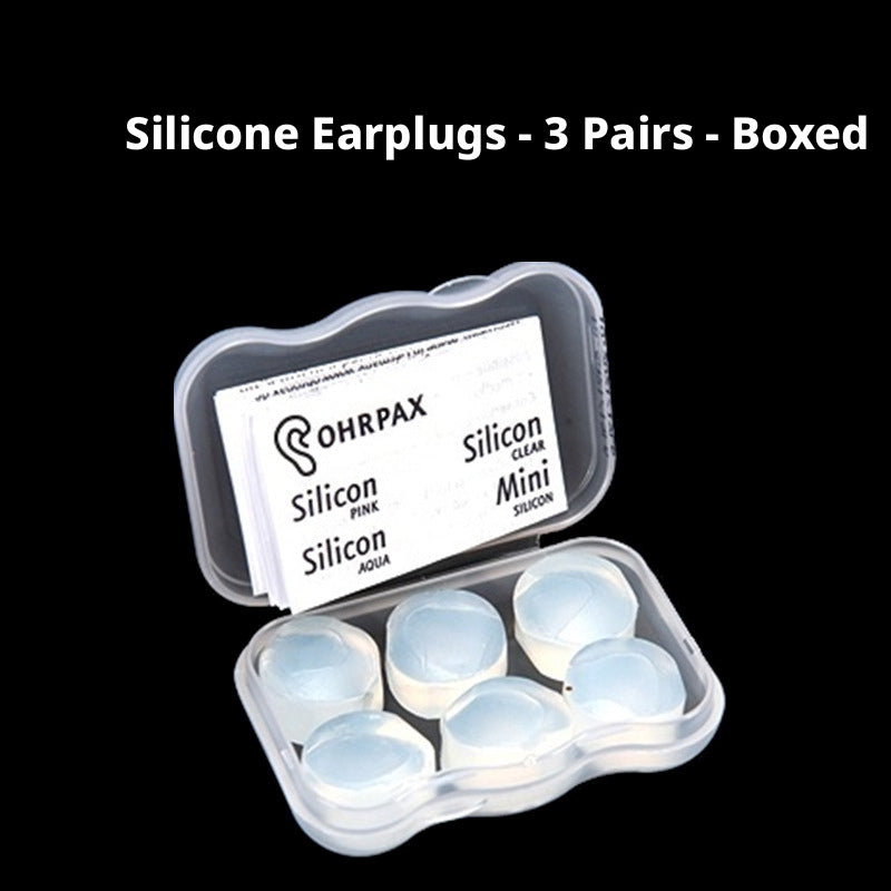 Ecouteurs en silicone-3 paires-boîte