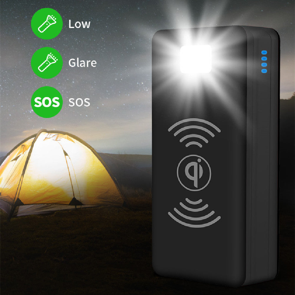 Alimentation de recharge sans fil portable de grande capacité