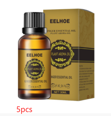 Huile essentielle de gingembre Huile végétale 10ml Humidificateur de massage corporel