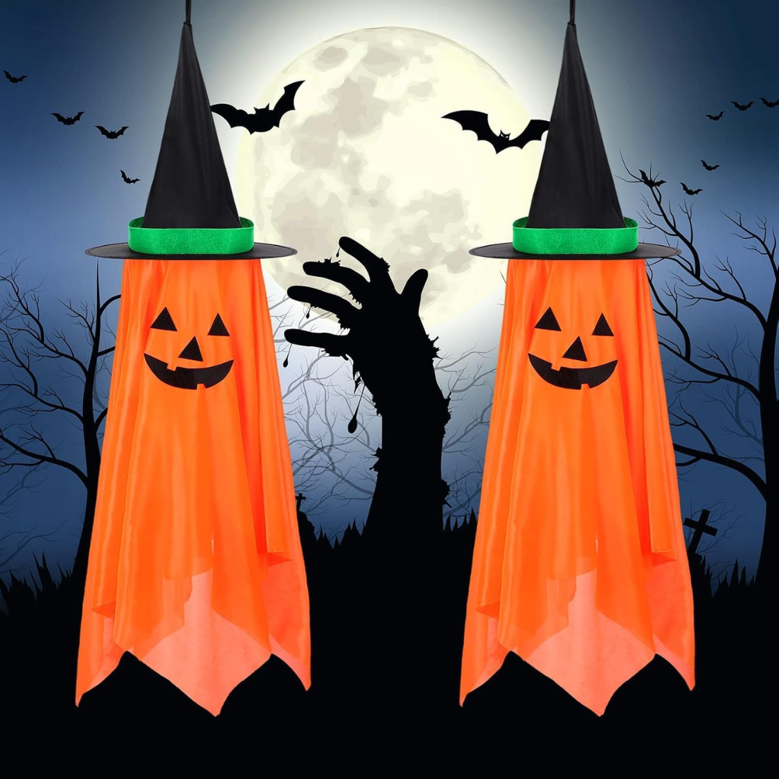 Décorations d'Halloween 2Pcs