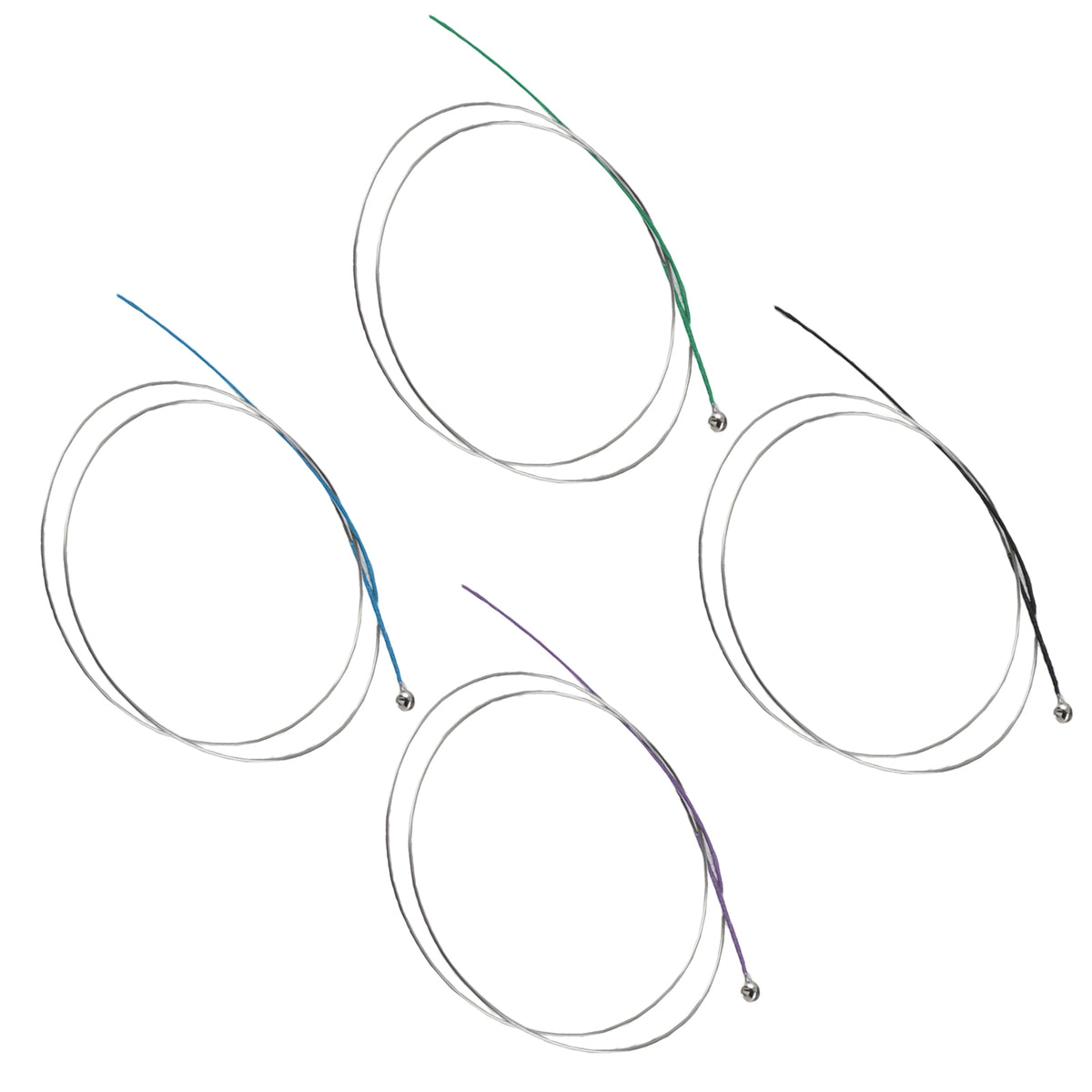Violin strings 4/4 and 3/4 steel, full set G D A E