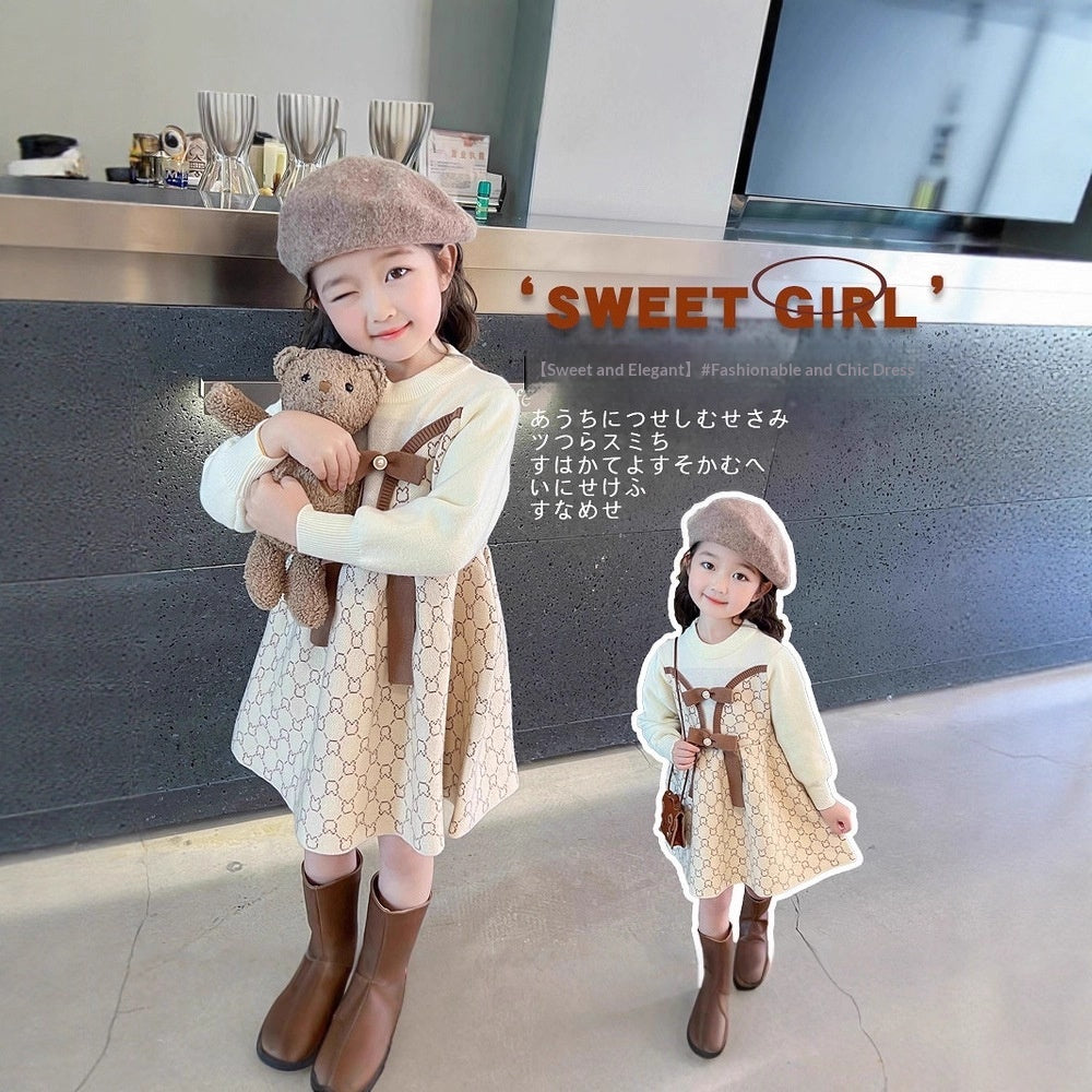 Robe standard élégante pour Sweet Little Girls