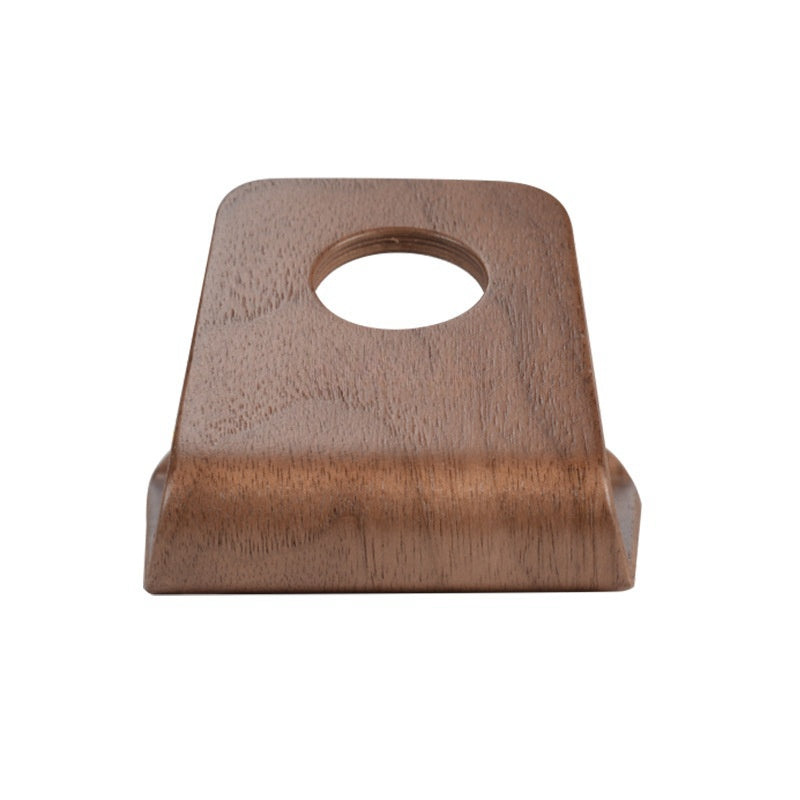 Noyer Magsafe Support de charge magnétique sans fil Téléphone mobile Base en bois massif