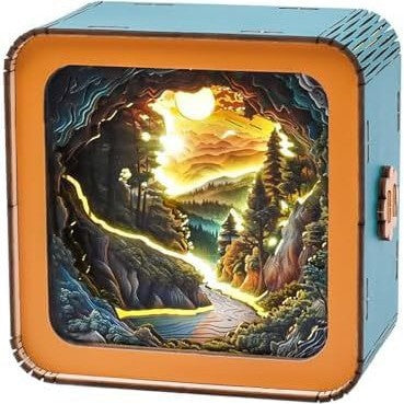 Puzzle en bois Ambiance créative Petite lampe de nuit