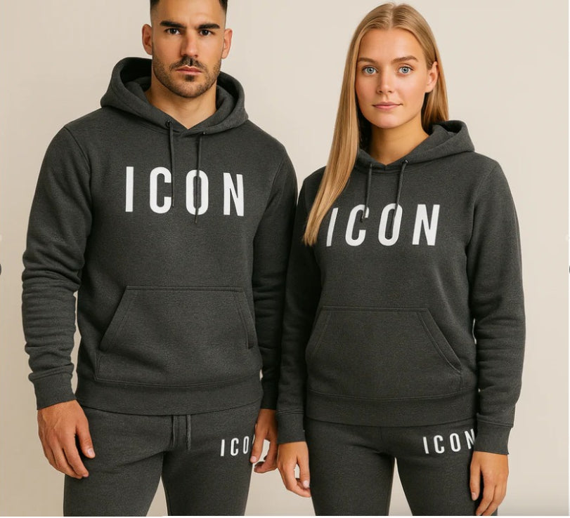 Élégant ensemble de vêtements de sport à imprimé-lettre