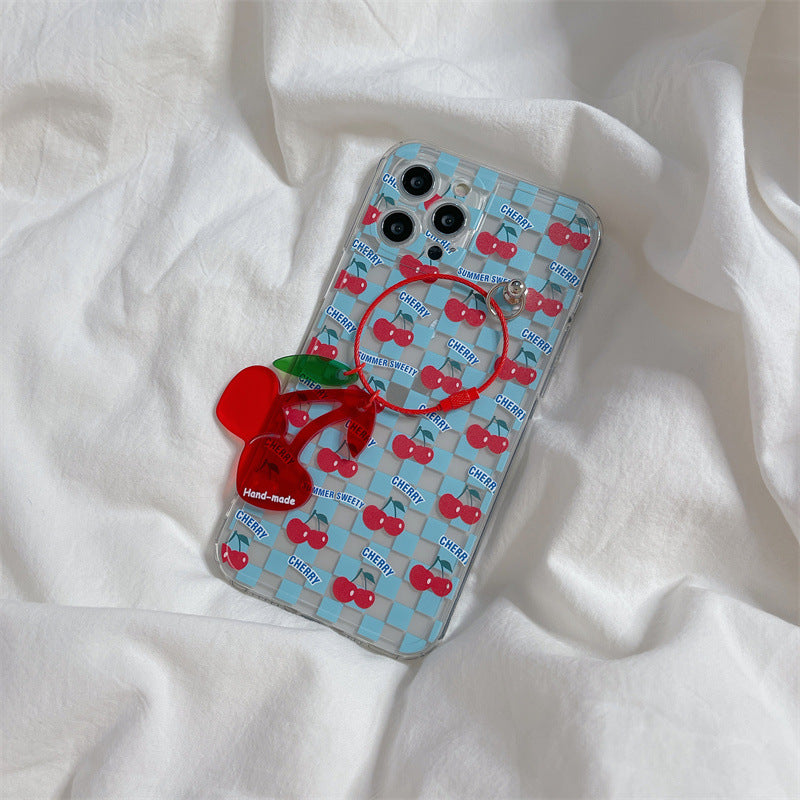 Cerise Pendentif Téléphone portable Cas Xxr Femme